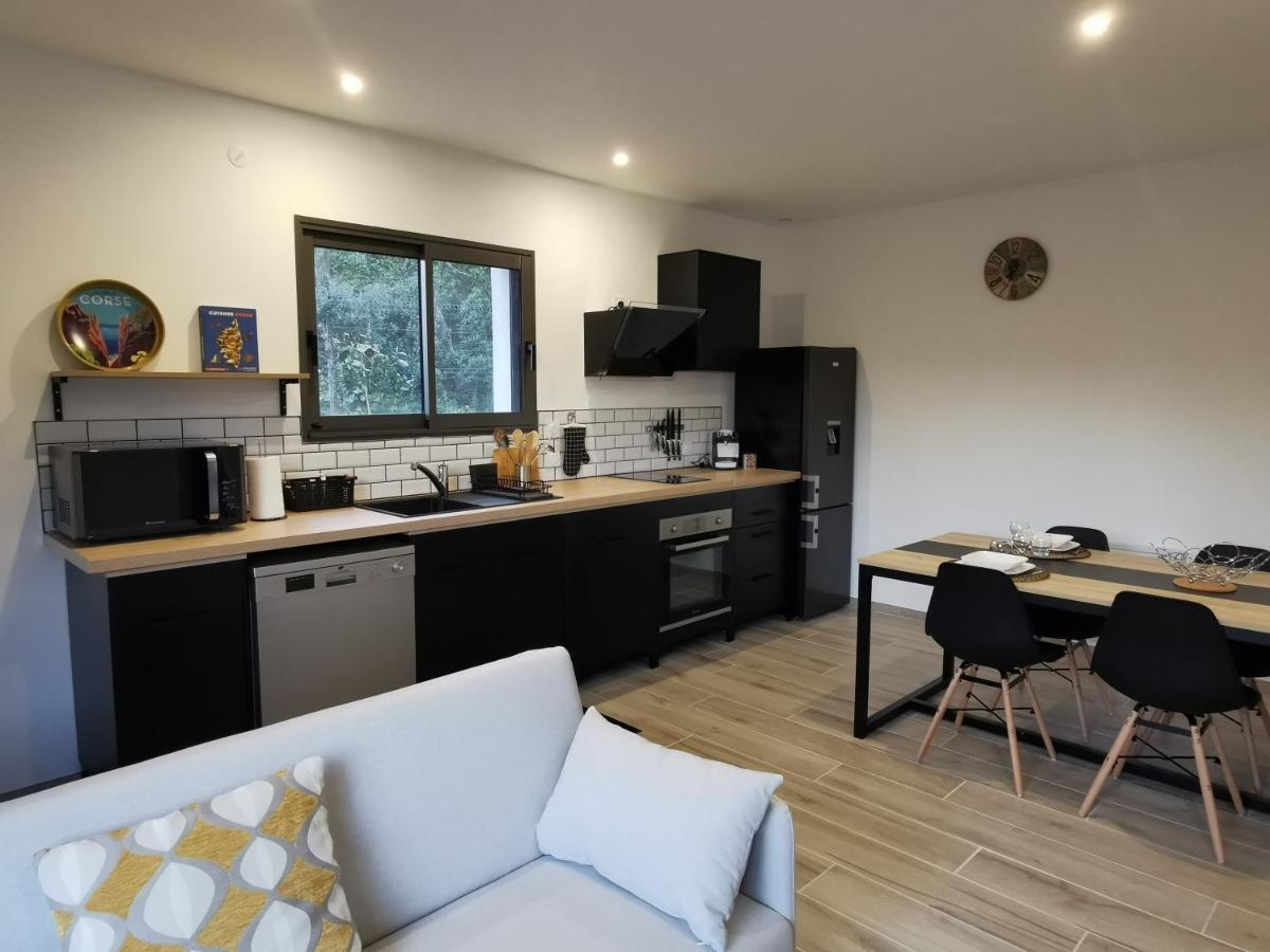 Appartement Jardin Et Piscine Les Anges Du Maquis Location Corse-Du-Sud Конка Экстерьер фото