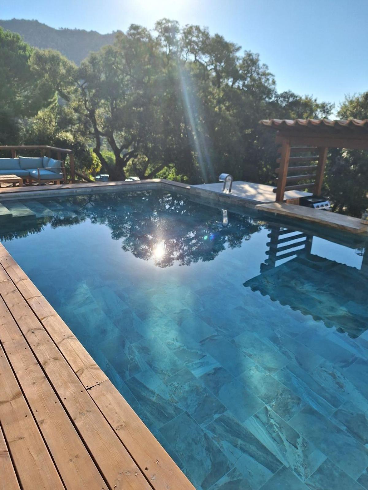 Appartement Jardin Et Piscine Les Anges Du Maquis Location Corse-Du-Sud Конка Экстерьер фото