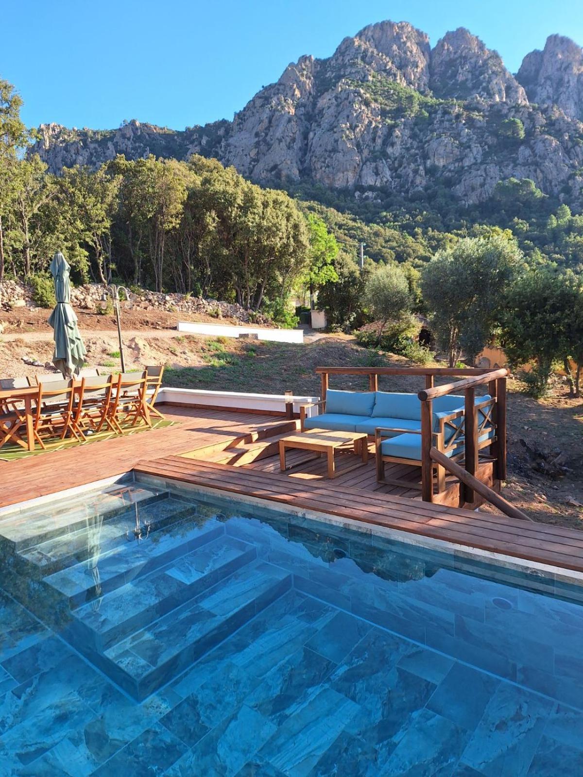 Appartement Jardin Et Piscine Les Anges Du Maquis Location Corse-Du-Sud Конка Экстерьер фото