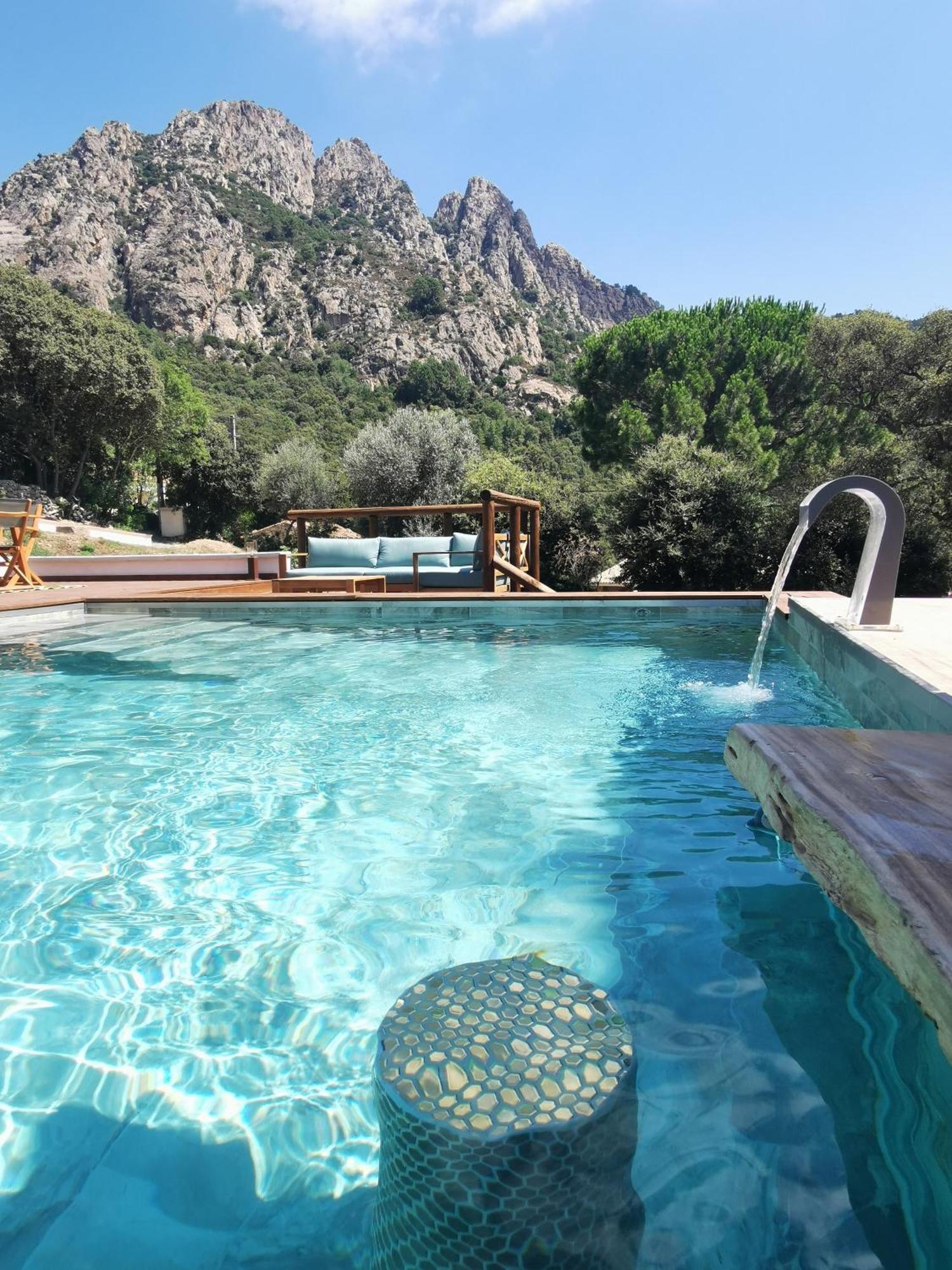 Appartement Jardin Et Piscine Les Anges Du Maquis Location Corse-Du-Sud Конка Экстерьер фото